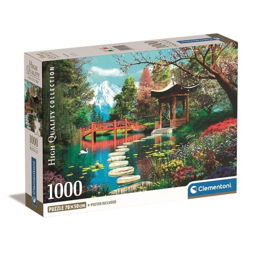 Japán Gardens of Fuji 1000 db-os Compact puzzle Clementoni