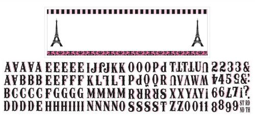 A Day In Paris Eiffel óriás személyre szabható fali dekoráció 165 cm