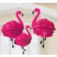 Flamingó Pink függő dekoráció 3 db-os