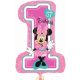 Disney Minnie Classic Első születésnap fólia lufi 71 cm