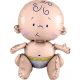 Baby Cute ülő fólia lufi 38 cm