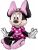 Disney Minnie Style ülő fólia lufi 48 cm