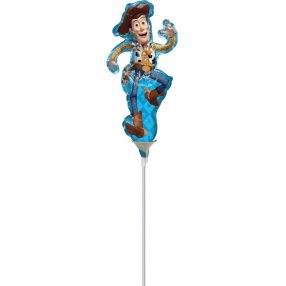 Disney Játékháború Woody mini fólia lufi 17 cm (WP)
