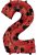 Disney Mickey Red fólia lufi 2-es 66 cm