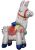 Láma Fiesta fólia lufi 58 cm