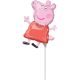 Peppa malac Red mini fólia lufi 30 cm (WP)