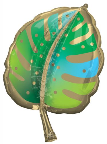 Pálmalevél Green fólia lufi 76 cm