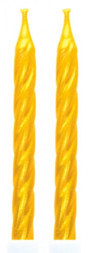 Arany Gold tortagyertya, gyertya szett 10 db-os