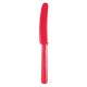 Piros Apple Red evőeszköz, kés - 10 darabos
