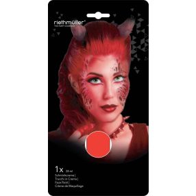 Piros Halloween arcfesték, smink 28 ml