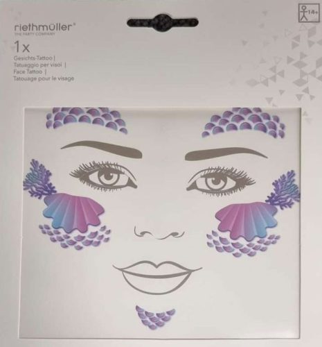 Arc Mermaid tetoválás