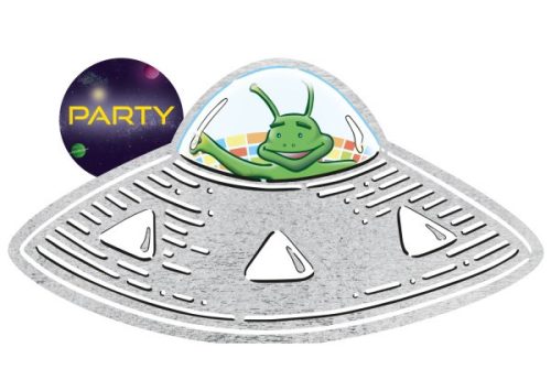 Űr Rocket meghívó 8 db-os