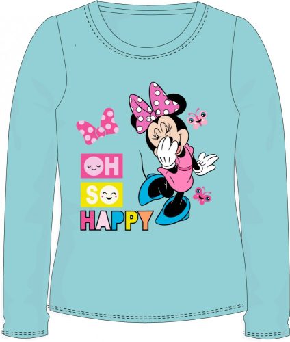 Disney Minnie So Happy gyerek hosszú póló, felső 4 - 9 év / 104 - 134 cm