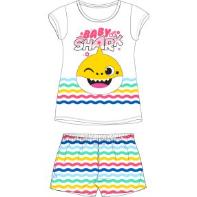   Baby Shark Wave gyerek rövid pizsama 2 - 6 év / 92 - 116 cm