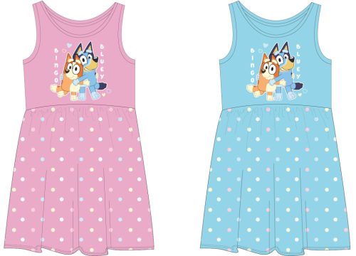 Bluey Bingo gyerek nyári ruha 2 - 6 év / 92 - 116 cm