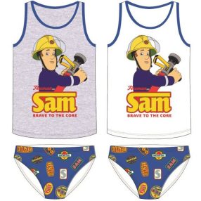   Sam a tűzoltó Brave trikó + alsó szett 3 - 8 év / 98 - 128 cm