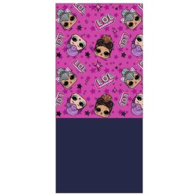 LOL Surprise Purple Star gyerek sál, snood
