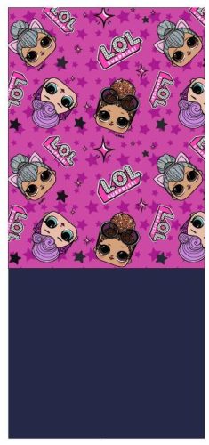 LOL Surprise Purple Star gyerek sál, snood