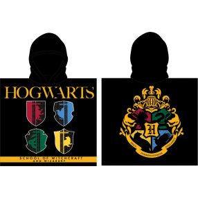   Harry Potter Hogwarts strand törölköző poncsó 55x110cm (Fast Dry)