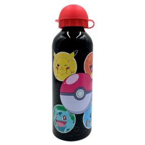 Pokémon Black alumínium kulacs ivókupakkal 500 ml