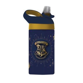Harry Potter Hogwarts műanyag szívószálas kulacs 473 ml
