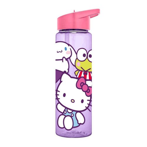 Hello Kitty Friends műanyag szívószálas kulacs 600 ml