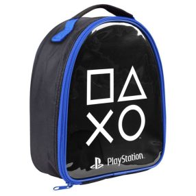   PlayStation Black thermo uzsonnás táska, hűtőtáska 24 cm