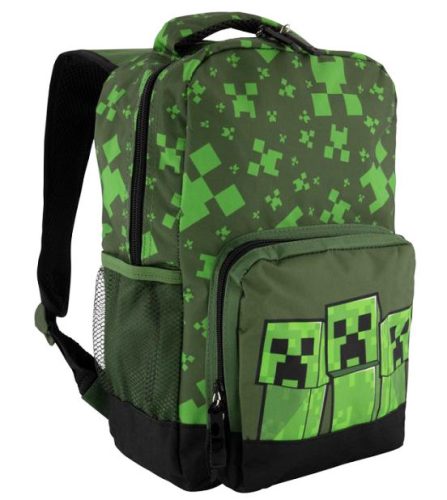 Minecraft Green Creeper hátizsák, táska 35 cm