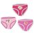 Disney Hercegnők Pink gyerek fehérnemű, bugyi 3 darab/csomag 2 - 6 év / 92 - 116 cm