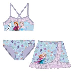   Disney Jégvarázs Frolic gyerek bikini és szoknya szett 3 - 8 év / 98 - 128 cm