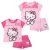 Hello Kitty Cutie gyerek rövid pizsama 3 - 8 év / 98 - 128 cm