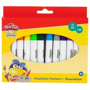 Play-Doh Art Activity kimosható filctoll 12 db-os