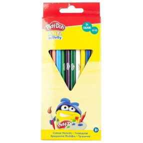 Play-Doh Art háromszögletű színes ceruza 24 db-os