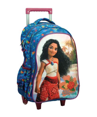 Disney Vaiana Bold Adventurer gurulós iskolatáska, táska 46 cm