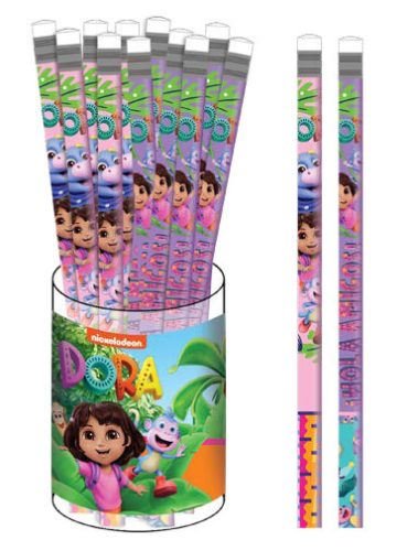 Dóra, a felfedező Jungle HB grafit ceruza radír véggel