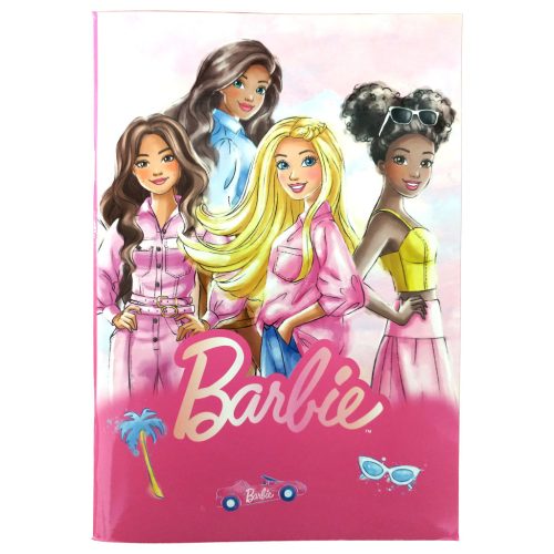 Barbie Paints B/5 vonalas füzet 40 lapos