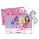 Barbie Paints A/4 spirál vázlatfüzet 40 lapos matricával