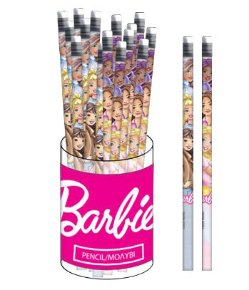Barbie Paints HB grafit ceruza radír véggel