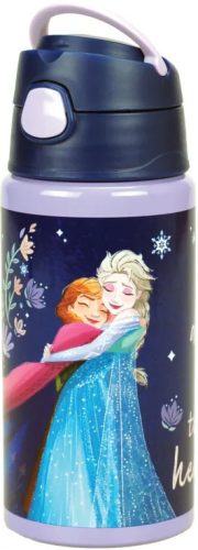Disney Jégvarázs Together alumínium szívószálas kulacs akasztóval 500 ml