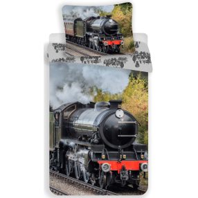 Vonat Stream ágyneműhuzat 140×200cm, 70×90 cm