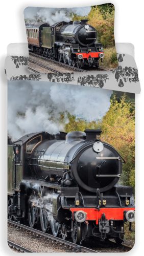 Vonat Stream ágyneműhuzat 140×200cm, 70×90 cm