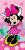 Disney Minnie Pretty in Pink fürdőlepedő, strand törölköző  70x140cm