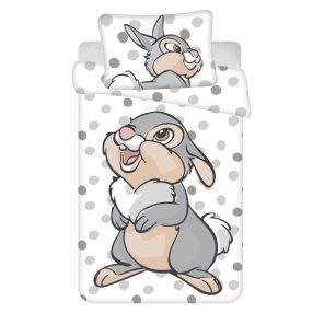   Disney Bambi Dots gyerek, ovis ágyneműhuzat 100×135cm, 40×60 cm