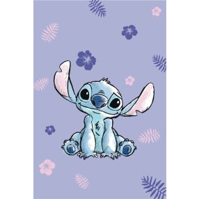   Disney Lilo és Stitch, A csillagkutya Blooming mikroflanel takaró 100x150cm