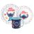 Disney Lilo és Stitch, A csillagkutya Just étkészlet, micro műanyag szett bögrével 390 ml 