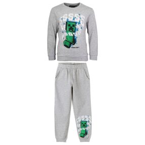   Minecraft Grey gyerek melegítő, jogging szett 6 - 12 év / 116 - 152 cm