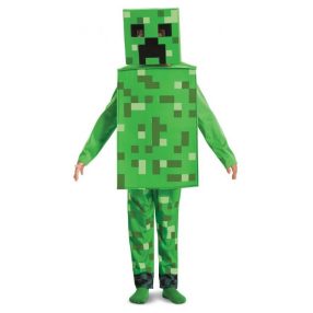 Minecraft Creeper Green jelmez 7-8 év