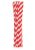 Piros Red Stripes rugalmas papír szívószál 12 db-os