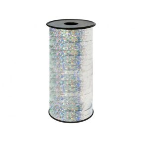 Ezüst Holographic kötöző szalag 92 m