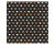 Szerelem XOXO Black szalvéta 20 db-os 33x33 cm
